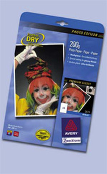 Avery Inkjet photopaper 90 x 130mm inkjet paper