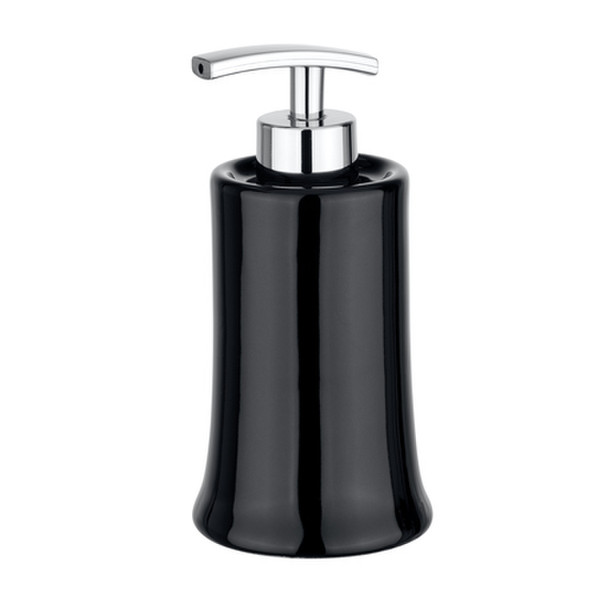 WENKO Ceramic soap dispenser Slope Black