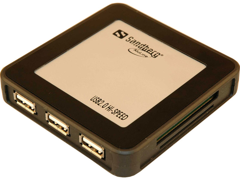 Sandberg USB 2.0 Hub & 14in1 CardReader устройство для чтения карт флэш-памяти