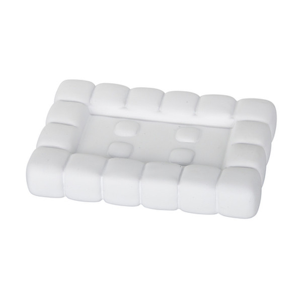 WENKO Soap dish Cube White