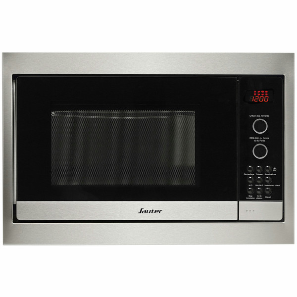 Sauter SMG4350X Grill microwave Built-in 26L 900W Black,Stainless steel microwave
