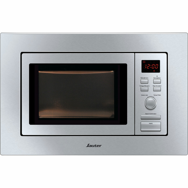 Sauter SMS4320X Solo microwave Built-in 20L 800W Stainless steel microwave
