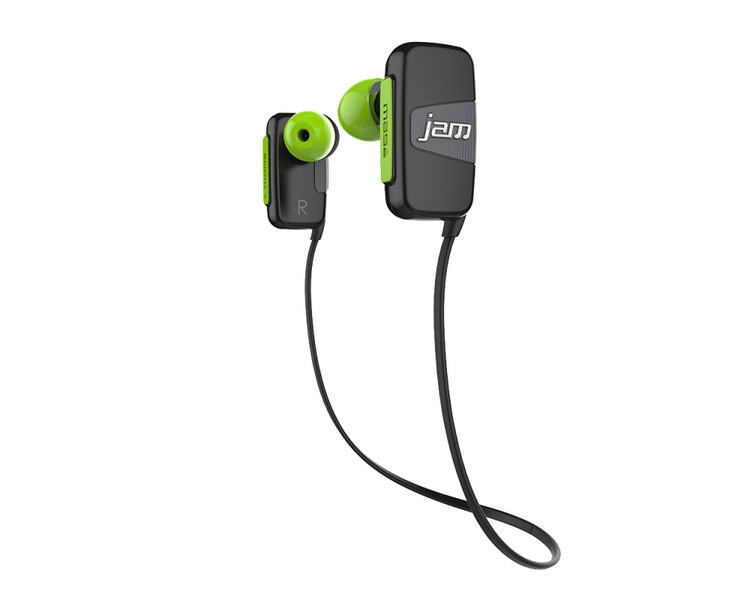 JAM Transit Mini Стереофонический Заушины, Вкладыши Бежевый, Зеленый, Серый