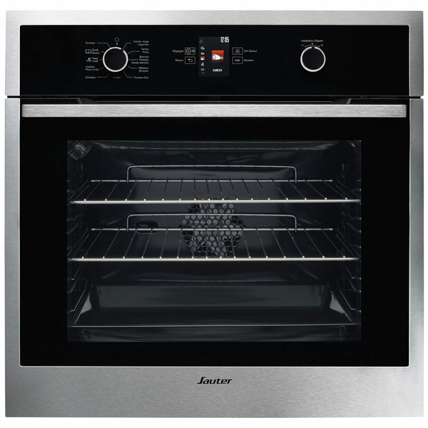 Sauter SOP4440X Elektro 65l 2100W A+ Schwarz, Edelstahl Backofen