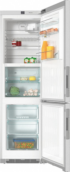 Miele KFN 29283 D EDT/CS Freestanding 242L 101L A+++ Stainless steel fridge-freezer