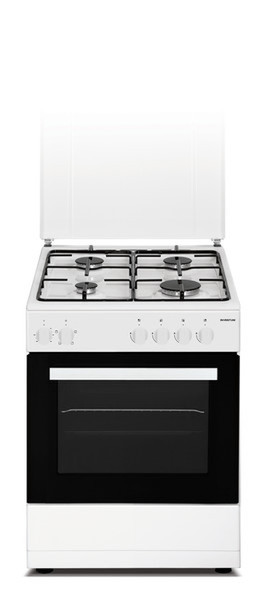 Inventum VFG6010WIT Отдельностоящий Gas hob A Белый кухонная плита