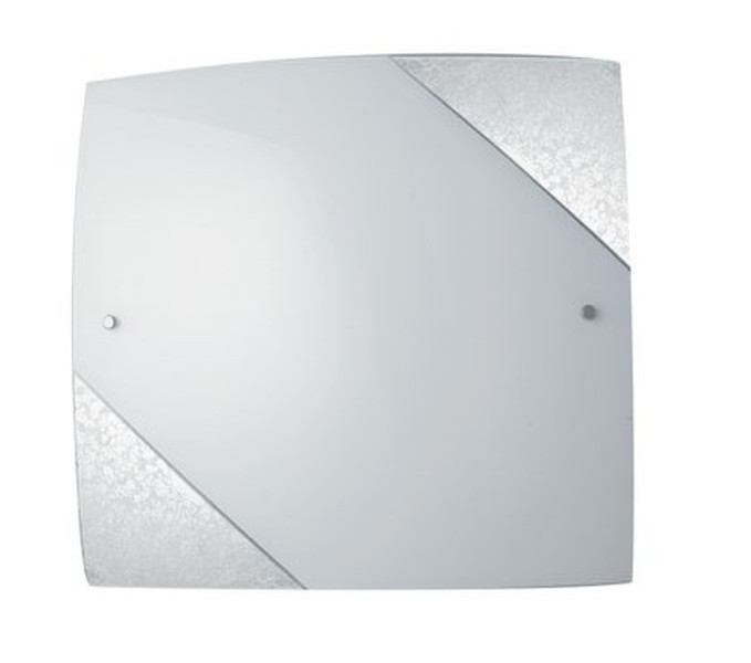 F.A.N. EUROPE Lighting I-PARIS/4040 SIL Innenraum E27 60W Silber, Weiß Deckenbeleuchtung