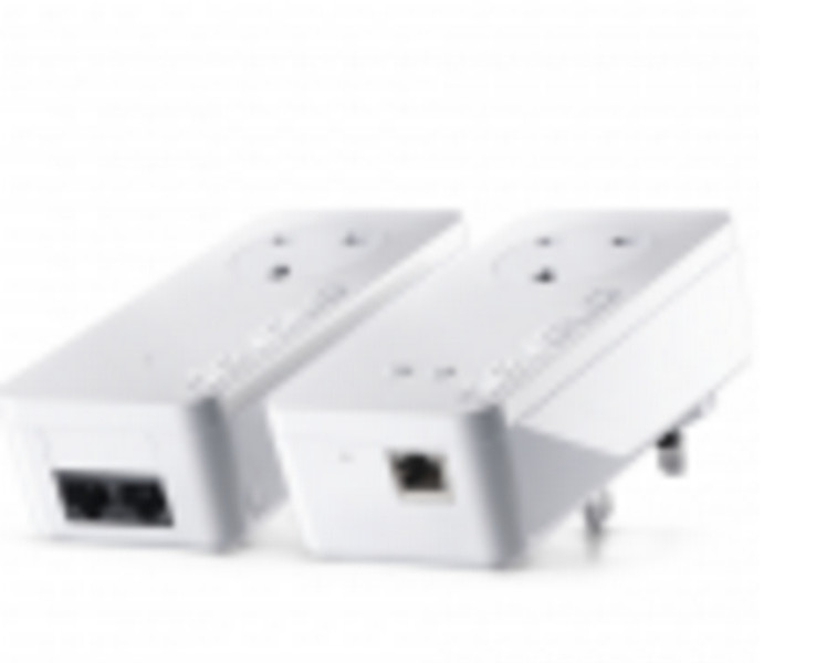 Devolo 550+ STARTER KIT 300Mbit/s Eingebauter Ethernet-Anschluss WLAN Weiß 2Stück(e) PowerLine Netzwerkadapter
