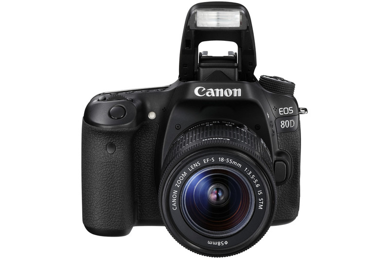 Canon EOS 80D + EF-S 18-135mm IS USM 24.2MP CMOS 6000 x 4000Pixel Schwarz