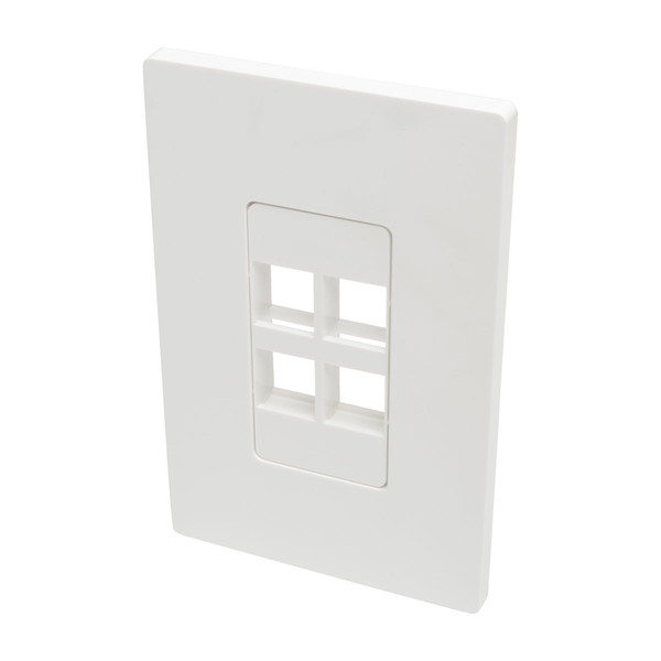 Tripp Lite N080-104 Белый рамка для розетки/выключателя