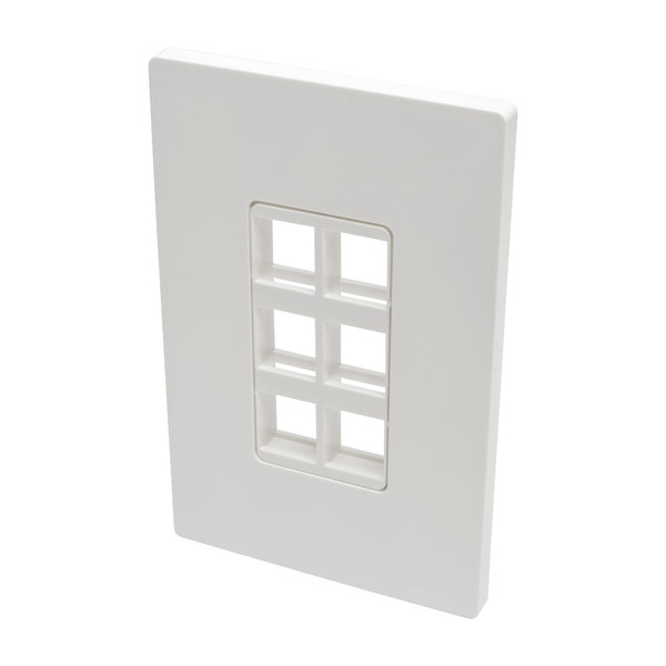 Tripp Lite N080-106 Белый рамка для розетки/выключателя