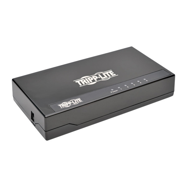 Tripp Lite NG5P Неуправляемый Gigabit Ethernet (10/100/1000) Черный сетевой коммутатор