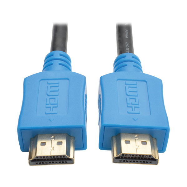 Tripp Lite High-Speed HDMI Cable with Digital Video and Audio, Ultra HD 4K x 2K (M/M), Blue, 0.91 m