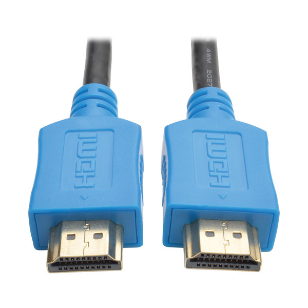 Tripp Lite High-Speed HDMI Cable with Digital Video and Audio, Ultra HD 4K x 2K (M/M), Blue, 3.05 m
