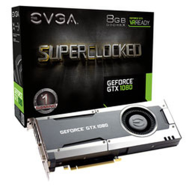 EVGA GeForce GTX 1080 SC GAMING GeForce GTX 1080 8ГБ GDDR5X