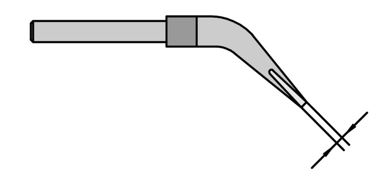 Weller WTA 1 Lötspitze 1mm