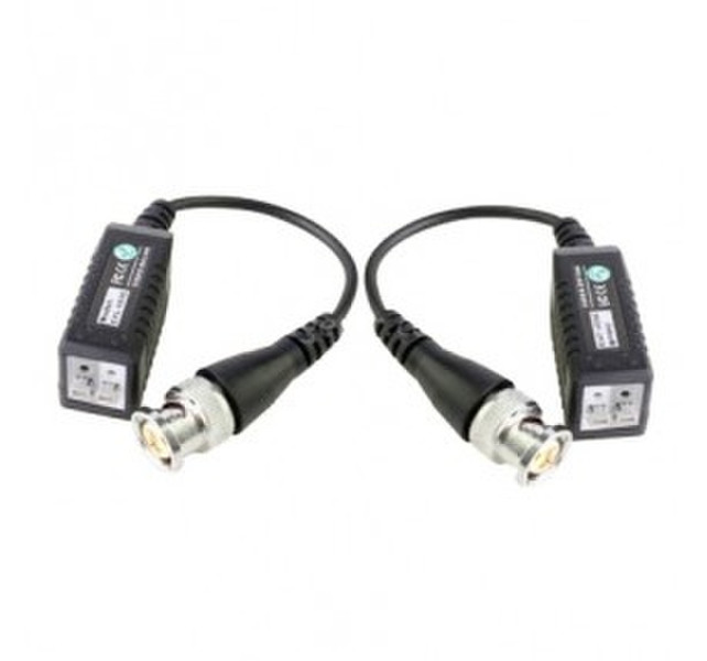 MachPower VS-VB61A BNC BNC Schwarz Videokabel-Adapter