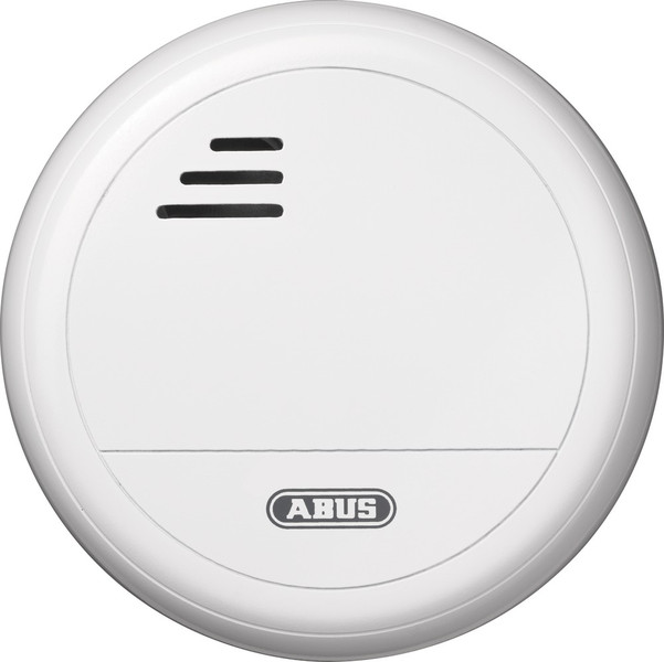 ABUS smoke detector Optical detector Interconnectable Wireless White