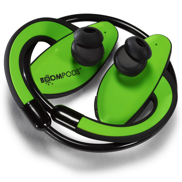 Boompods sportpods Binaural Ear-hook Green