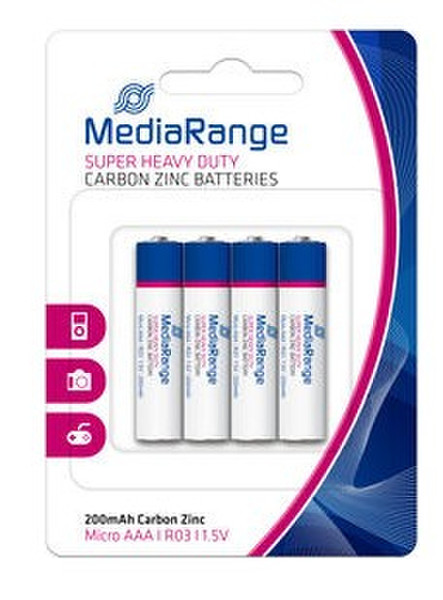 MediaRange MRBAT141 Цинк-карбонова 1.5В батарейки