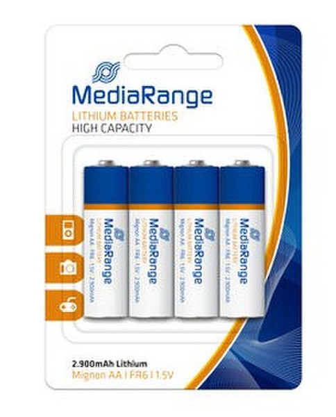 MediaRange MRBAT154 Литиевая 1.5В батарейки