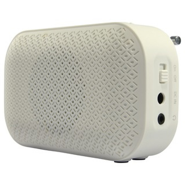 Salora DAB3010FM Portable Digital White radio