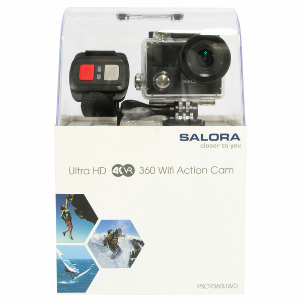 Salora PSC9360UWD 12MP 4K Ultra HD 1/3.2Zoll CMOS WLAN Actionsport-Kamera