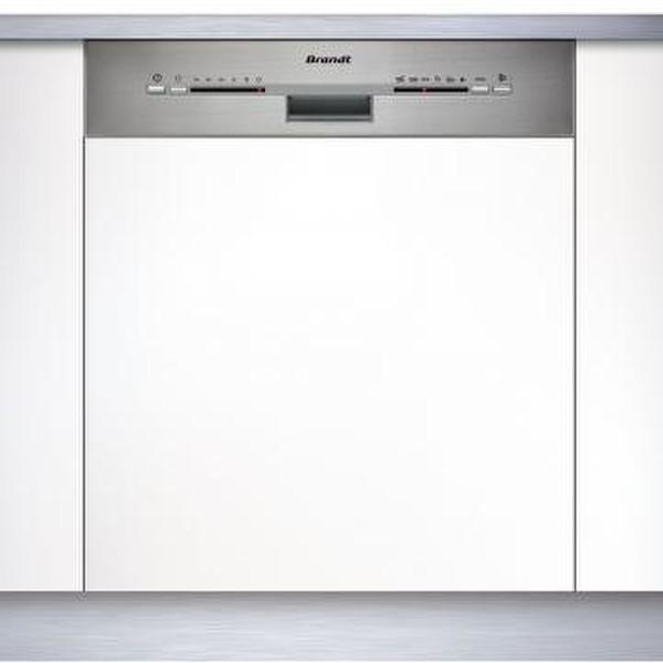 Brandt VH1472X Semi built-in 12place settings A+ dishwasher