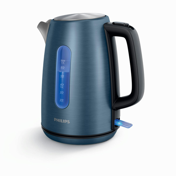 Philips Viva Collection HD9358/10 1.7L 2200W Blue,Grey electric kettle