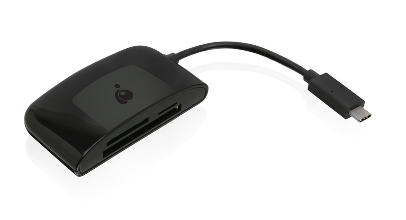 iogear GFR3C13 USB 3.0 (3.1 Gen 1) Type-C Black card reader