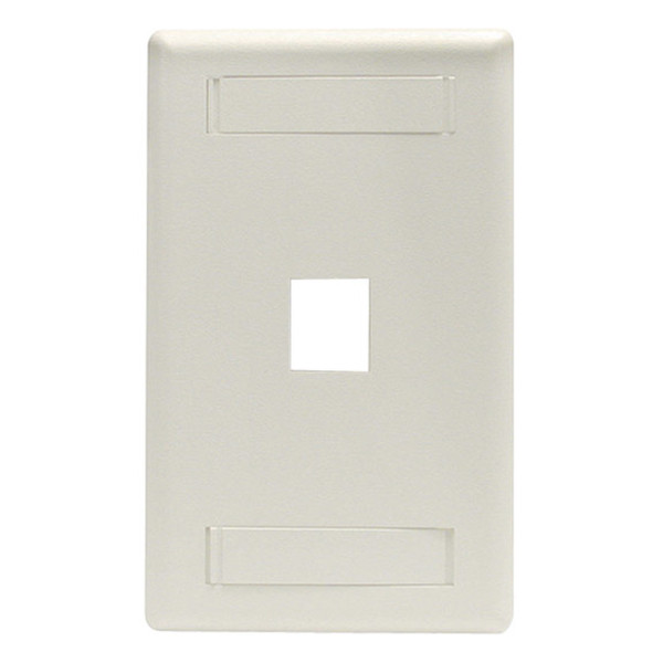 Black Box WP456 White switch plate/outlet cover