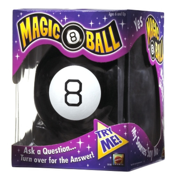 Mattel Magic 8 Ball 1Stück(e) Schwarz Junge/Mädchen