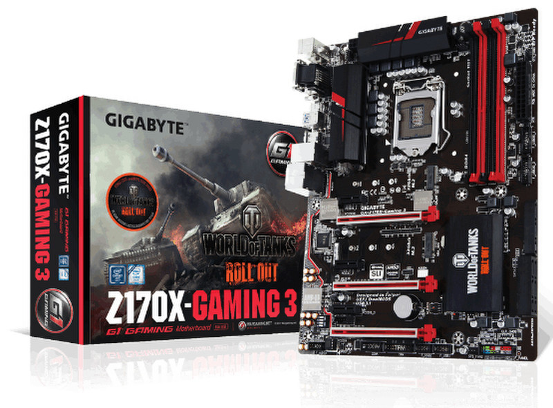 Gigabyte GA-Z170X-Gaming 3 Intel Z170 LGA1151 ATX материнская плата