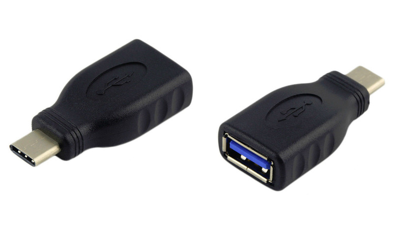 DLH DY-TU2705B USB C USB A Schwarz Kabelschnittstellen-/adapter