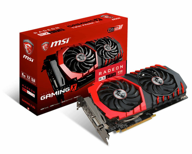 MSI RADEON RX 470 GAMING X 8G Radeon RX 470 8ГБ GDDR5