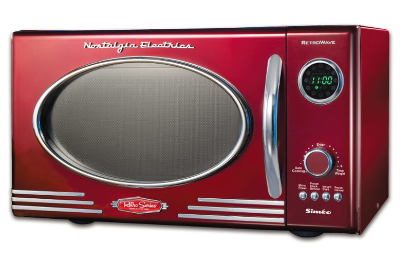 Simeo FC 810 Solo microwave Countertop 25L 800W Red microwave