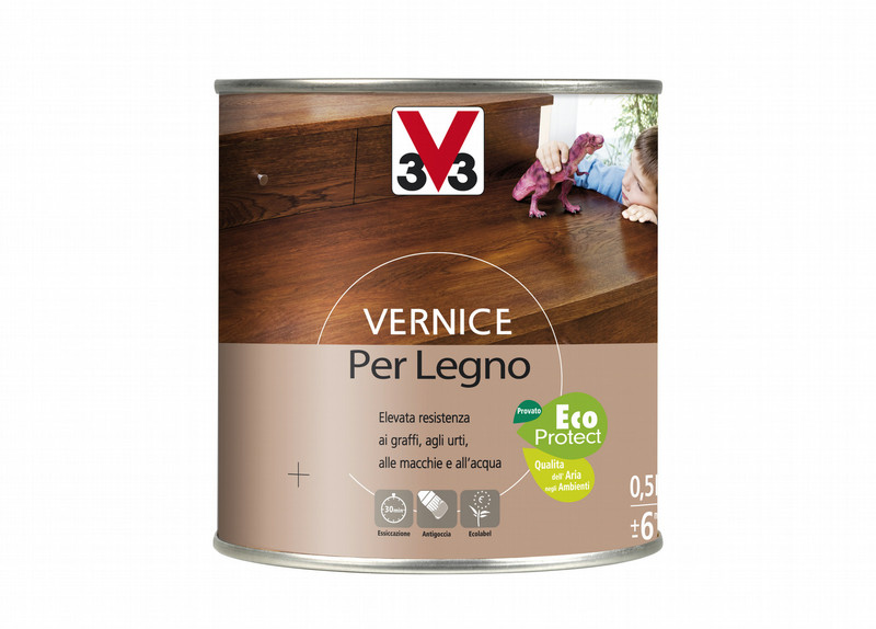 V33 Vernice Per Lengo Transparent 0.5l 1Stück(e)