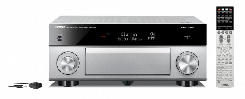 Yamaha MusicCast RX-A1060 110W 7.2channels Stereo 3D Titanium AV receiver