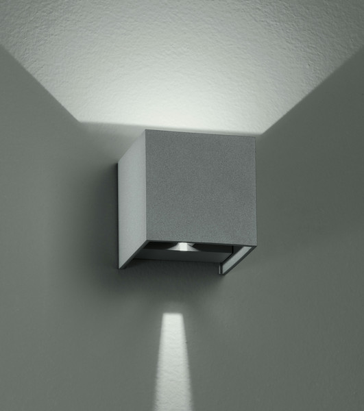 F.A.N. EUROPE Lighting LED-W-ALFA/6W Indoor 3W Grey wall lighting