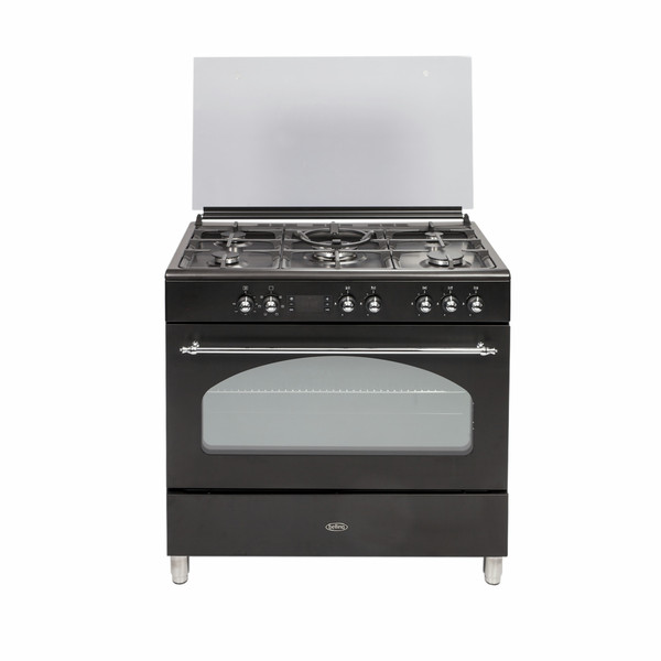 Belling BER 910 Отдельностоящий Gas hob B Черный