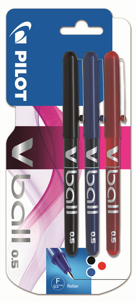 Pilot 3131910214359 Stick pen Black,Blue,Red 1pc(s) rollerball pen