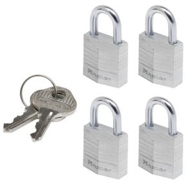 MASTER LOCK 9120EURQNOP Luggage key lock Aluminium Aluminium Kofferschloss