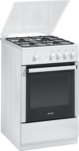 Gorenje GM135AW Отдельностоящий Gas hob B Белый кухонная плита