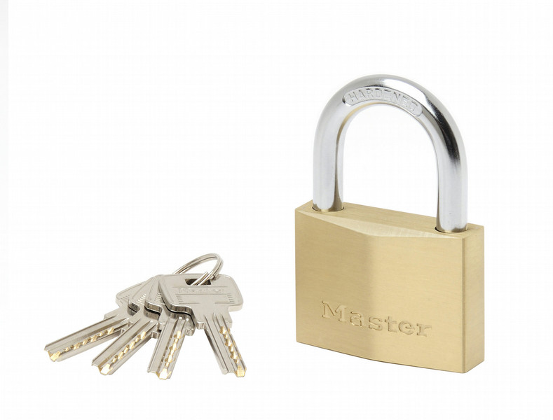 MASTER LOCK 60mm Wide Extra Thick Solid Brass Body Padlock