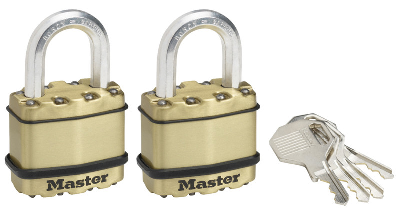 MASTER LOCK M1BEURT Conventional padlock 2шт навесной замок