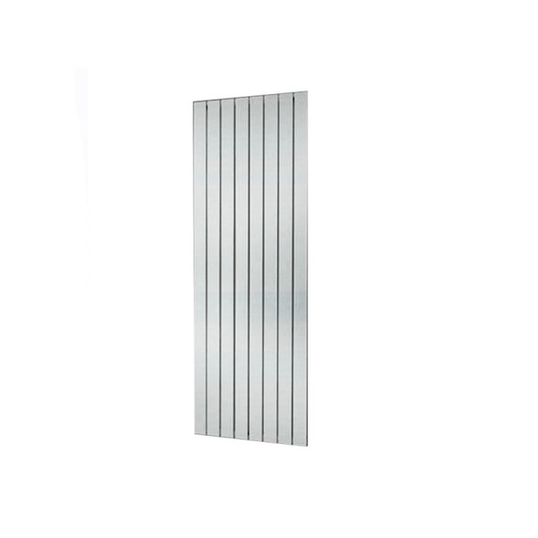 Plieger Cavallino Retto Enkel 7252988 Grey,Pearl 1-column Design radiator central heating radiator