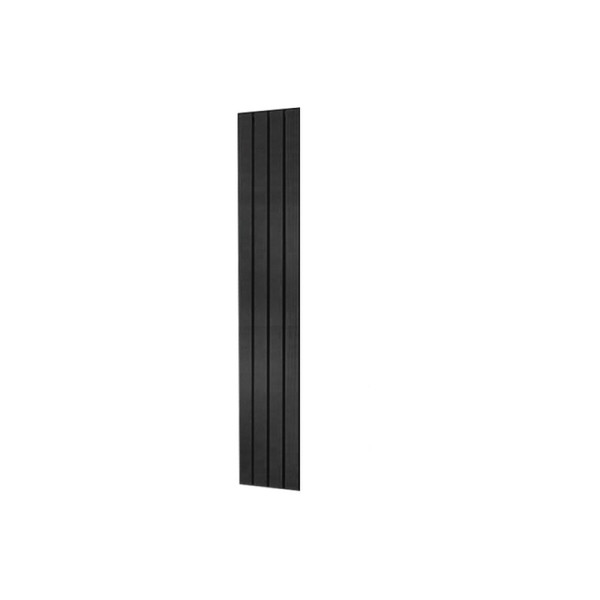 Plieger Cavallino Retto Enkel 7252969 Black 1-column Design radiator central heating radiator
