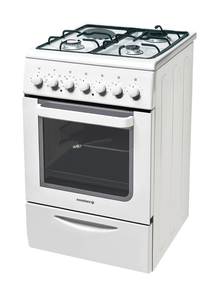 Rosieres RMC5311RB/1 Отдельностоящий Gas hob A Белый кухонная плита