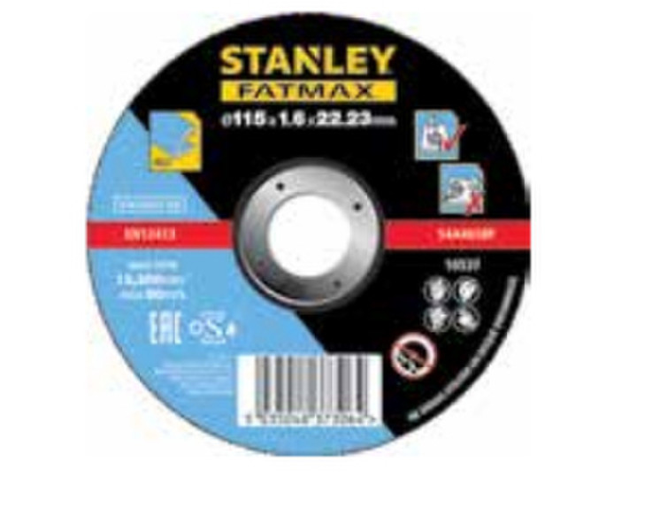 Stanley STA32622-QZ Ріжучий диск 1шт аксессуар для угловых шлифмашин