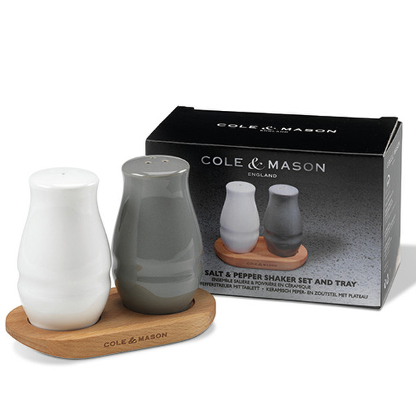 Cole & Mason H106469U Grey,White salt/pepper shaker